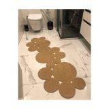 EVVEMALL HOME&LİVİNG Jüt Hasır Halat Iplik Dekoratif Salon,mutfak,balkon Ve Bahçe Royal Serisi Bej Jüt Kilim Jüt Halı
