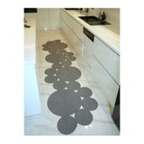 EVVEMALL HOME&LİVİNG Jüt Hasır Halat Iplik Dekoratif Salon,mutfak,balkon Ve Bahçe Royal Serisi Gri Jüt Kilim Jüt Halı