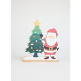 Evvon Çok Renkli Dekoratif Obje XMS ÇAM AĞACI NOEL BABA18x5x21 cm