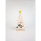 Evvon Çok Renkli Dekoratif Obje XMS SÜSLÜ ÇAM AĞACI 18.8X5X33CM