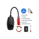 Evwallbox 22KW V3 Türkçe Mobil Uygulama 5 Yıl Garanti, (Tekli Kombinasyon Panosu, 5 mt Tip2 Araç Şarj Kablosu, taşıma Çantası ve 220V Dönüştürücü Adaptör)