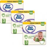 Evy Baby No:3 Midi 186 Adet Bebek Bezi