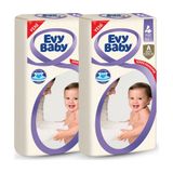 Evy Baby No:4 Maxi 108 Adet Bebek Bezi