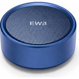 Ewa A120 Taşınabilir Mini Bluetooth Hoparlör | Metalik Gövde - Mavi