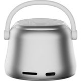 Ewa A20 Kablosuz 5W Bluetooth Hoparlör Kompakt Tasarım Taşınabilir Speaker | Ses Bombası - Gümüş