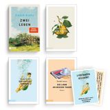 Ewald Arenz Bestseller Bücher Set (4 Romane: Zwei Leben, Alte Sorten, Der große Sommer, Die Liebe an miesen Tagen) – exklusive Ausgabe inkl. 2 Postkarten im Buchdesign