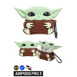 EWEC Pro 3. Nesil Uyumlu Baby Yoda Grogu Figürlü Koruyucu Silikon Kulaklık Kılıfı