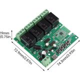 Ewelink 4 Kanal Wifi Kuru Kontak Role Kartı RF 433 Mhz Özellikli