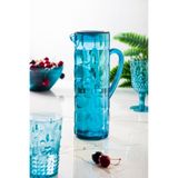 EWs Akrilik Allegra 1,5 Lt Aquamarin Sürahi (Buzdolabı Kapak Rafına Sığar)