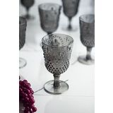 ews Akrilik Füme Tekli Kadeh & Su Meşrubat Kahve Yanı Bardağı 450 ml (Cam Değildir)