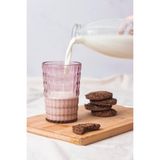 EWS Akrilik Mürdüm Tekli Kısa Bardak & Su Meşrubat Kahve Yanı Bardağı 400 ml ( Cam Değildir )