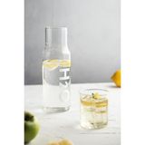 Ews Borosilikat Cam Beyaz Başucu Sürahisi & Cam Sürahi * 600 ml - Çok Renkli - --