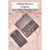 EW's Kitchenware 18 Bölmeli Takı Kutusu & Çok Amaçlı Kutu & Organizer