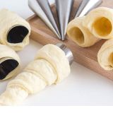 EW's Kitchenware 6'lı Kornet Kurabiye Şekil Verici Paslanmaz Korneo Kalıbı