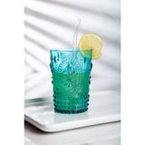 EW's Kitchenware Akrilik Aquamarin Kısa Bardak & Su Meşrubat Kahve Yanı Bardağı 400 ml (Cam Değildir )