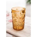 EW's Kitchenware Akrilik Bal Tekli Kısa Bardak & Su Meşrubat Kahve Yanı Bardağı 400 ml