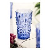 EW's Kitchenware Akrilik Mavi Uzun Bardak & Su Meşrubat Bardağı 750 ml ( Cam Değildir )