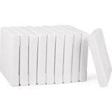 Ewtshop® Gerdirmeli Çerçeveli Mini Tuvaller, %100 Pamuk, 10 Adet, 10 x 10 Cm, Kanvas, Sanat Tuval - Çok Renkli