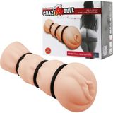 Exact 16 CM 3 Adet Penis Halkalı Süper Gerçekçi 3D Realistik Suni Vajina