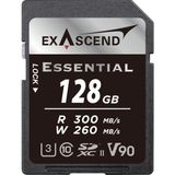 Exascend 128GB Essential Serisi Uhs-Iı Sdxc V90 Hafıza Kartı - 128 GB
