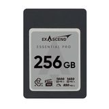 Exascend Essential Pro 256 GB CFExpress 4.0 Tip A Hafıza Kartı 1650 MB/s Yazma 1800 MB/s Okuma VPG400 8K Ultra HD Video CF Kartı Sürdürülebilir Yazma 850 MB/s Sony Alpha & ile Uyumlu