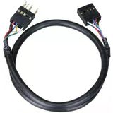 Exaudı-40 Hd&Ac97 Destekli Ön Panel Ses Uzatma Kablosu (40Cm)