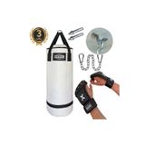 Excalibur Polystar 90 x 35 cm Boks Kum Torbası Beyaz -