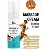 Excellent Care Paprika Krem Vegan İçerikli Masaj Kremi 100 ml Tüm Cilt Tipleri İçin Besleyici Etki Sağlar - AĞRI KREMİ