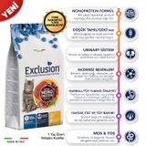 Exclusion Düşük Tahıllı Monoprotein Sığır Etli Yetişkin 1500 gr Kedi Maması