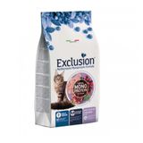 Exclusion Monoprotein Tavuklu Narlı Düşük Tahıllı İri Irk 1.5 kg Kısırlaştırılmış Yetişkin Kedi Maması