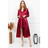 EXCLUSIVE Giona Saten 2´li Bordo Gecelik Sabahlık Takımı 260 - XL