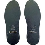 Exclusive Hakiki Deri Ayakkabı Tabanlığı, Parfümlü, Koku Önleyici Ter Emici, Leather Insole, Siyah - 40 - 41