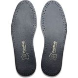 Exclusive Hakiki Deri Ayakkabı Tabanlığı, Parfümlü, Koku Önleyici Ter Emici, Leather Insole, Siyah - 44 - 45