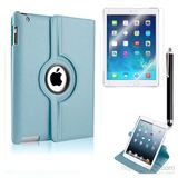 Exclusive Phone Case iPad Air 360 Standlı Turkuaz+Film+Kalem Kılıf