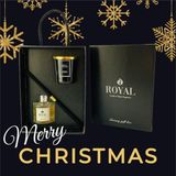 Exclusive Royal Yılbaşı Hediye Seti Oda Kokusu ve Mum 2 Li Hediye Seti - Renkli - 2 Adet