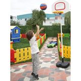 Exectus Ayarlanabilir Çocuk Basketbol Potası – 117-220 cm Arası, Güvenli ve Eğlenceli - Beyaz