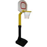 Exectus Çocuk Ayarlanabilir Profesyonel Basketbol Potası | 3+ Yaş | Dayanıklı ve Kolay Kurulum - Sarı