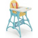 Exectus Konforlu ve Emniyet Kemerli Bebek Mama Sandalyesi 6+ Ay Ev ve Restoran Tipi - Turkuaz