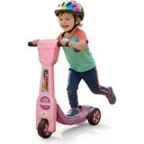 Exectus Yön Verilebilen Dengeli Çocuk Scooter Güvenli Başlangıç Modeli 3+ Yaş - Pembe - Lila - 3 Tekerlek