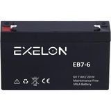 Exelon 6V 7 Ah Akü Kuru Tip (151*35*99) (1,12 Kg) Vrla Battery