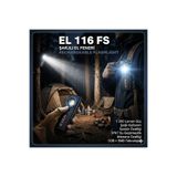 Exen EL 116 FS Şarjlı El Feneri, 1.200 Lümen, 3.7V, 2Ah, IPX7 Su Geçirmez, Sensörlü
