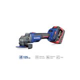 EXEN EN 456 ATS Kömürsüz Şarjlı Avuç Taşlama 125 mm 2x6 Ah Çift Akülü