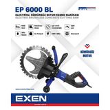 Exen Ep 6000 Bl - 6000W 410Mm Elektrikli Kömürsüz Beton Kesme Makinası