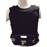 Exen Kitesurf Wakeboard Surf Darbe Yeleği Impackt Vest - M / Siyah