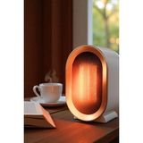 Exenar 1200W Mini Elektrikli Isıtıcı Fan 2 Kademeli Masaüstü Üflemeli Fanlı Isıtıcı Güvenli Emniyet Sistemi
