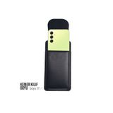 EXENAR 17cm Kemere Takılan Telefon Kılıfı Dik Bel Kemer Kılıfları Kapaklı Mıknatıslı 17 x 8 Cm