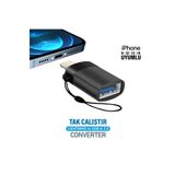 EXENAR iPhone iPad USB Çevirici Dönüştürücü OTG Lightning - USB 3.0 Aktarıcı