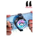 Exenar Oyuncu Telefon Hava Soğutma Fanı Radyatör Sessiz Fan Telefon Soğutucu Tak Çalıştır