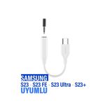 EXENAR Samsung S23 FE S23 PLUS S23 Ultra Kulaklık Dönüştürcüsü TYPE-C Kulaklık Çevirici