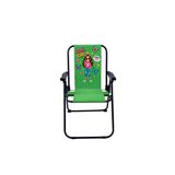 Exent 2-6 Yaş Lüx Çocuk Piknik Sandalyesi-Mini Kamp Sandalyesi-Cool Girl-Yeşil